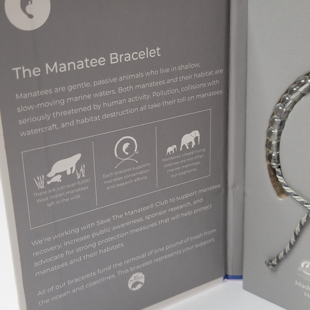 4Ocean Manatee Bracelet - Gray - Picture 4 of 8